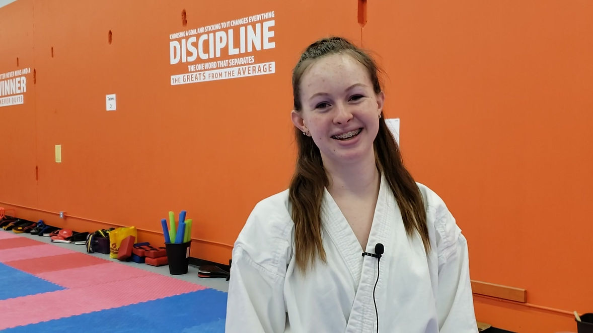 Johanna J. at KimNik Karate Academy